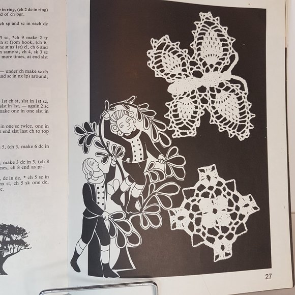 Vintage 1970s Crochet Pattern Book of Originals by Elizabeth Hiddleson Vol 38 - Picture 7 of 13